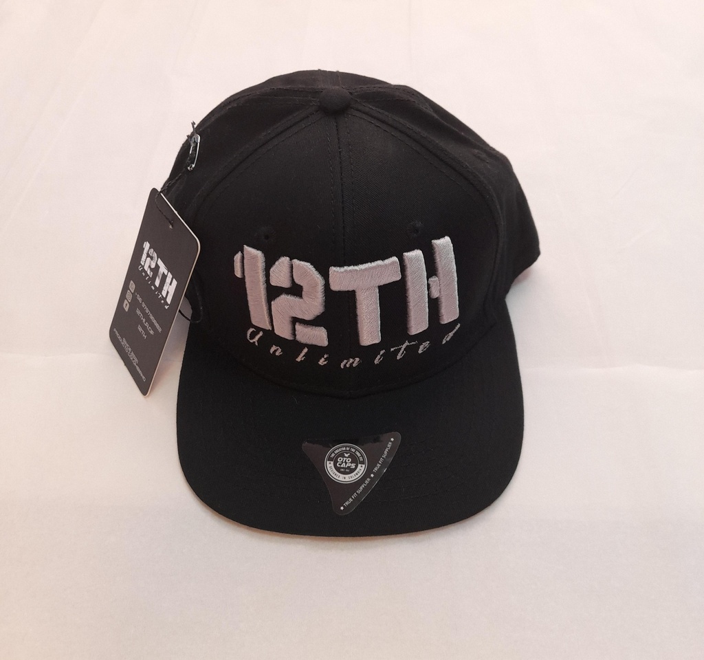 Gorra NEGRA 12TH 3D URBANA