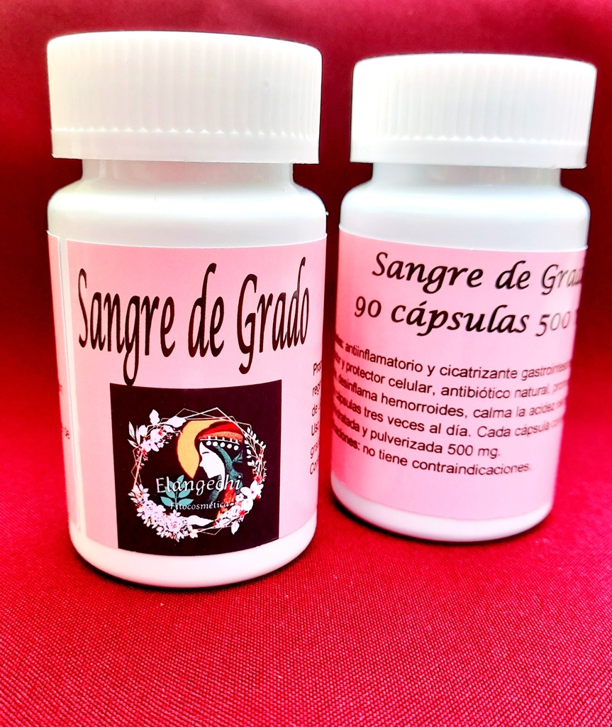 Cápsulas sangre de grado 500 mg