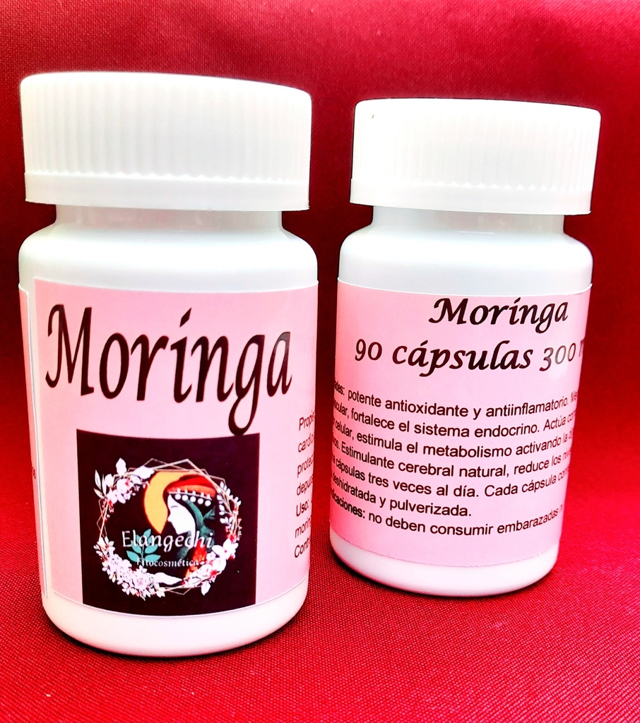 Cápsulas moringa 300 mg