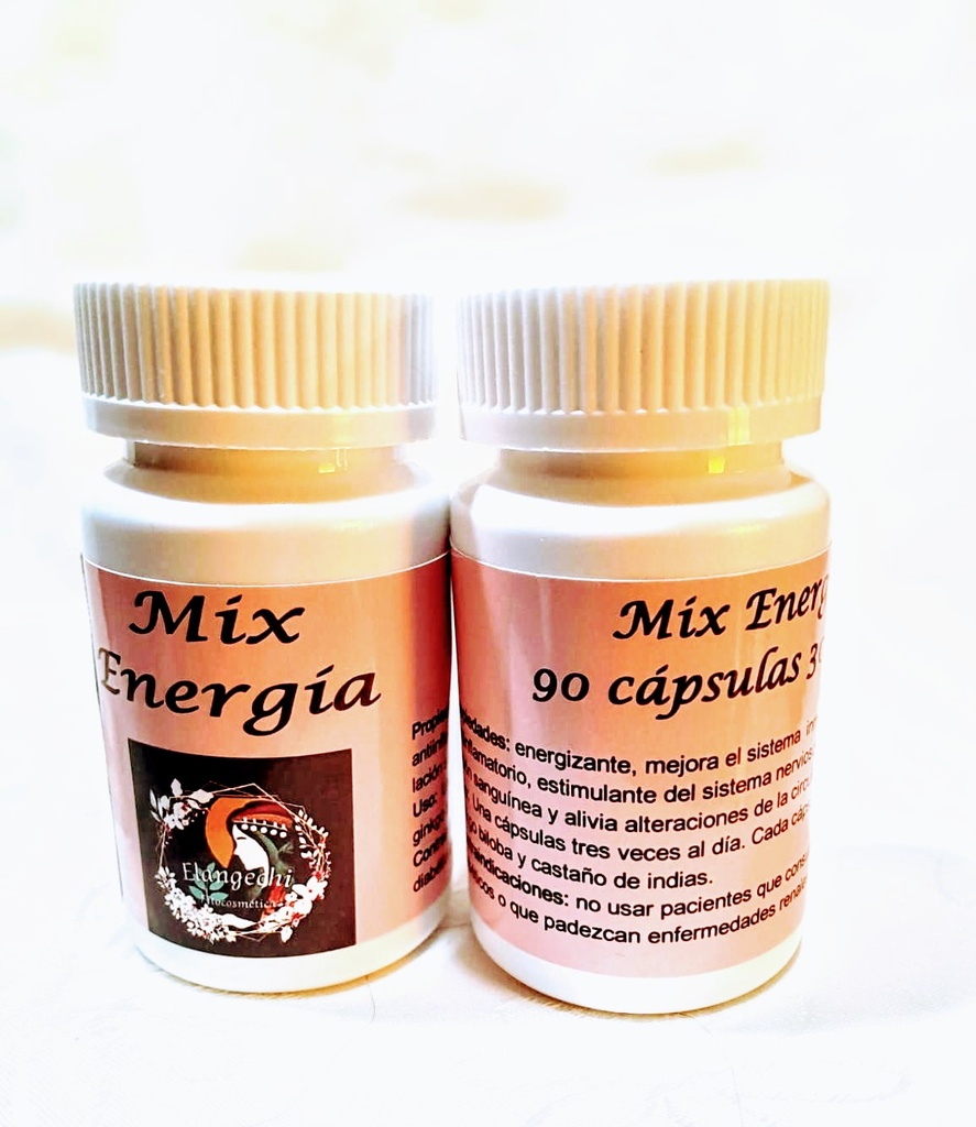 Cápsulas Mix energía