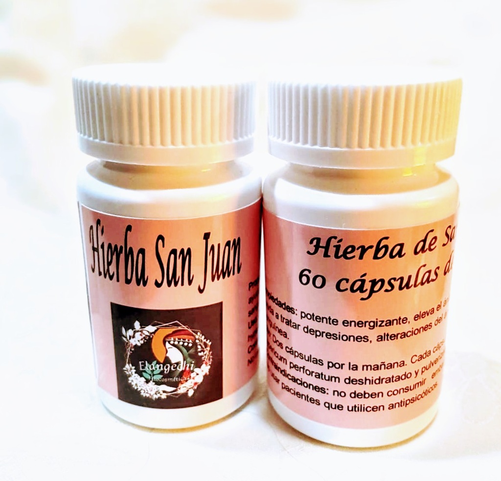 Cápsulas hierba de San Juan 300 mg