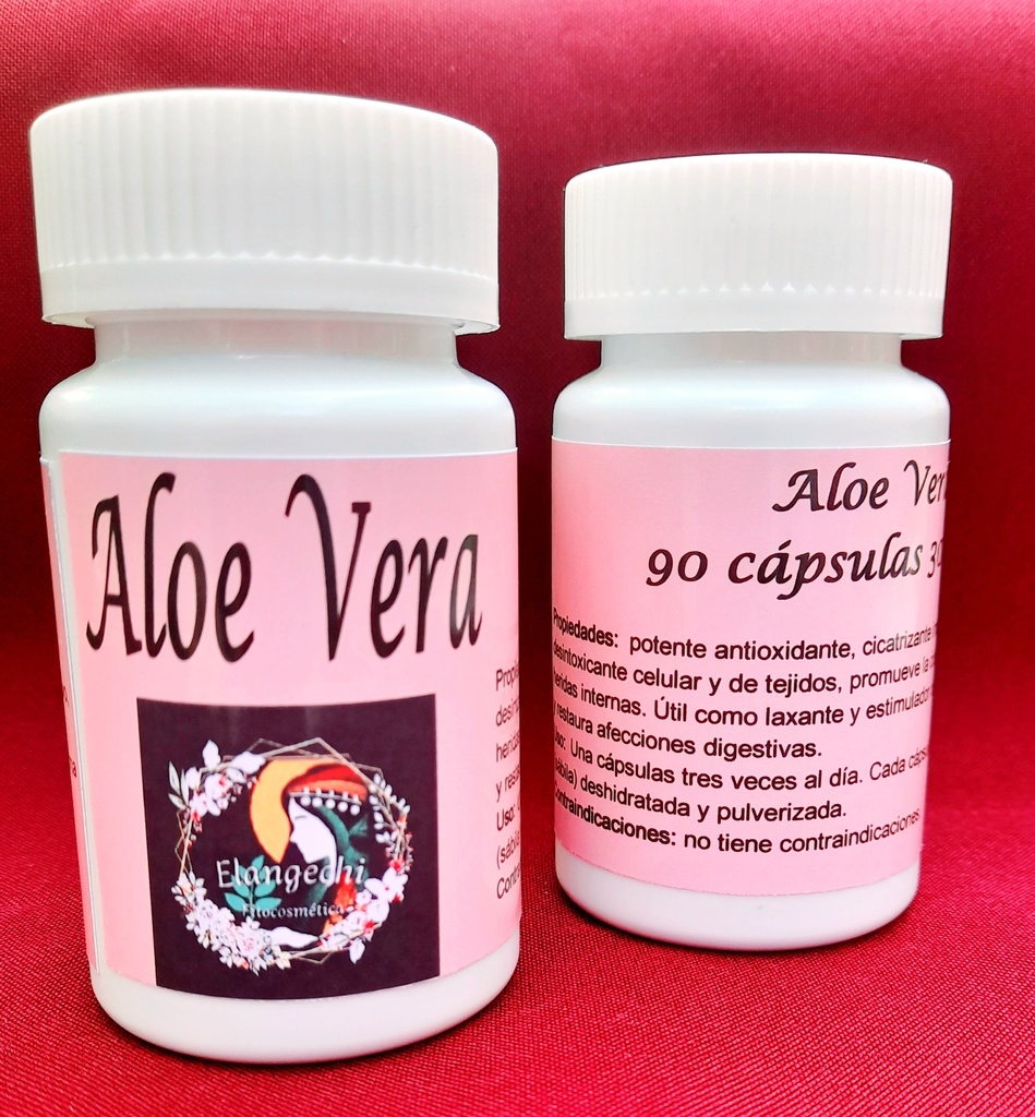 Cápsulas aloe vera 300 mg