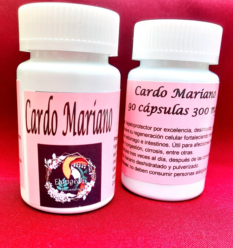 Cápsulas Cardo Mariano 300 mg